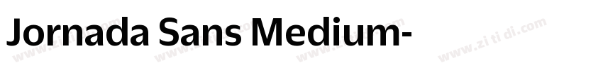Jornada Sans Medium字体转换 Jornada Sans Medium字体转换
